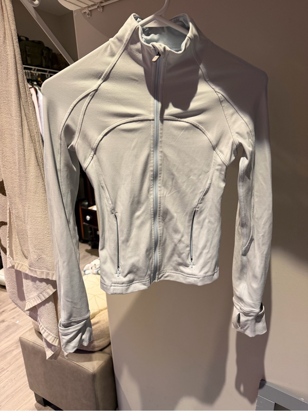 Lululemon Define Jacket Baby Blue Full Zip Size 0 - Picture 5 of 5